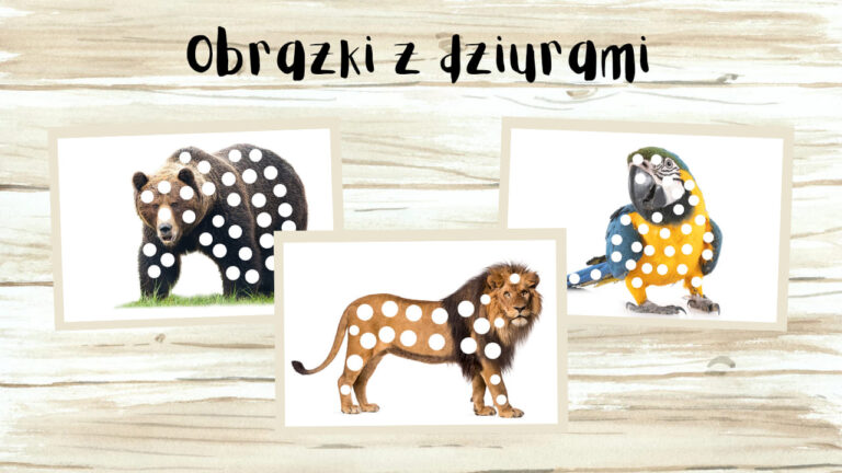 Dziurawe obrazki – Kreatywne zajęcia dla dzieci w każdym wieku