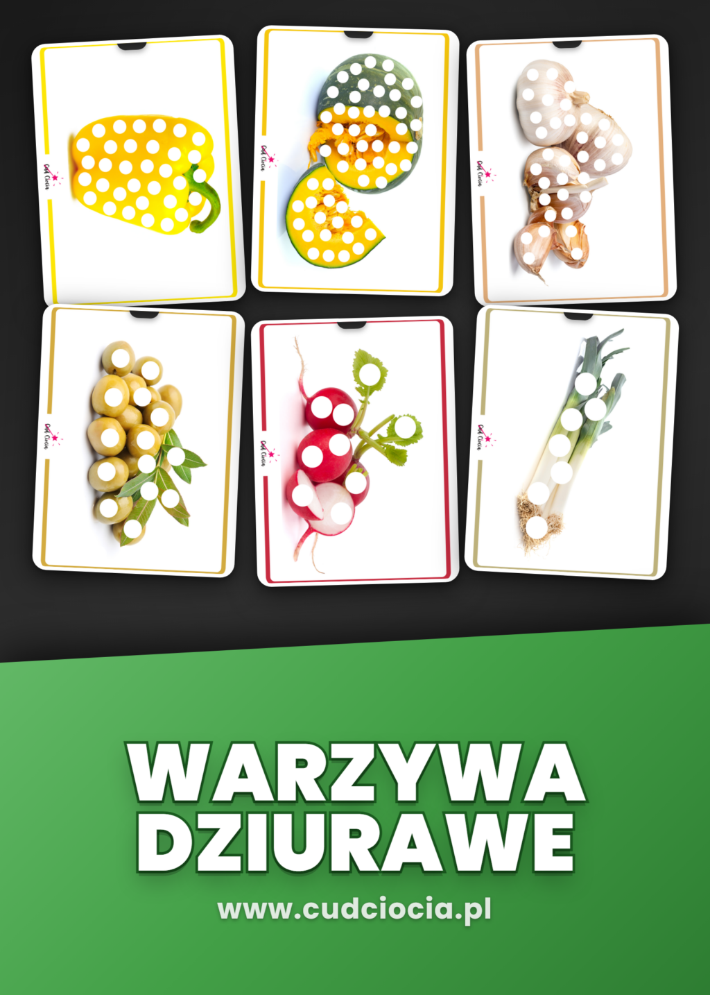 Warzywa Dziurawe Obrazki — okładka