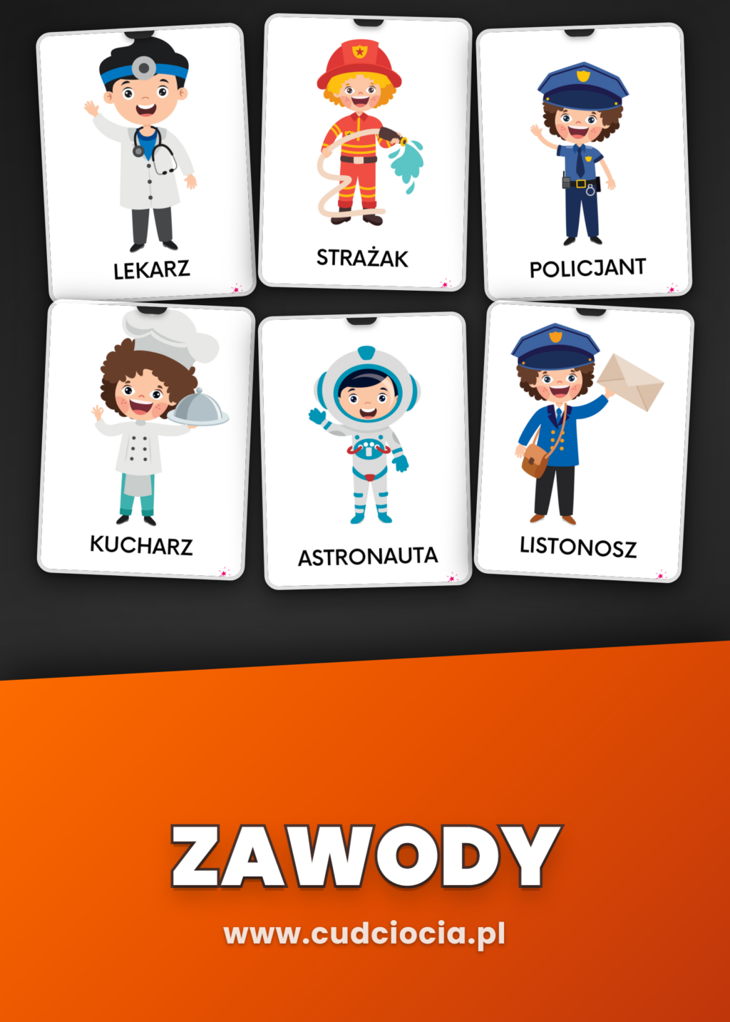 Zawody — GIGA Pakiet (27 Profesji, 252 Strony, A4 PDF)