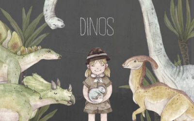 Dinozaury karty pracy w przedszkolu