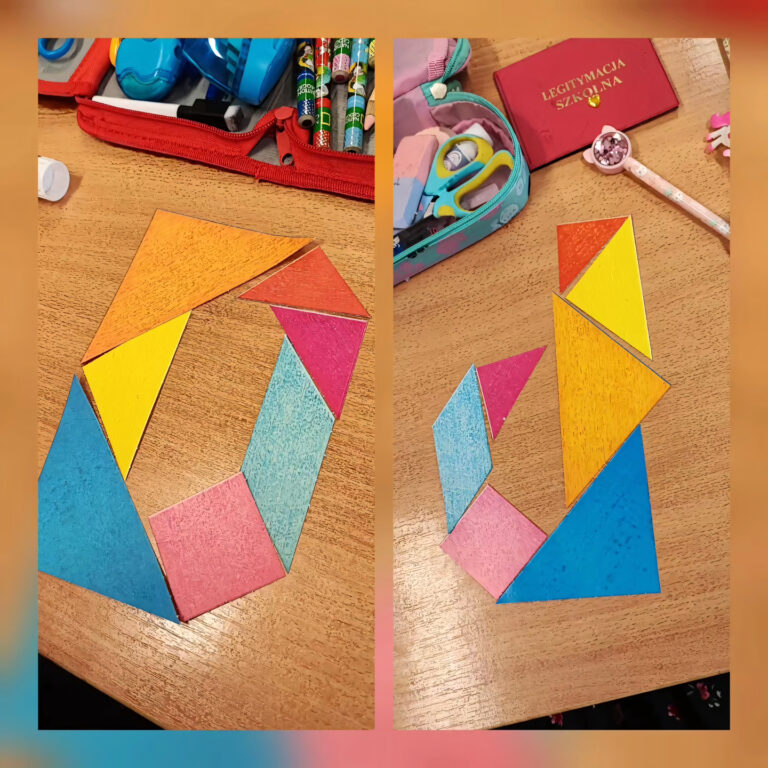 Tangram w klasie 1: Rozwijanie Wyobraźni i Utrwalanie Kształtów 