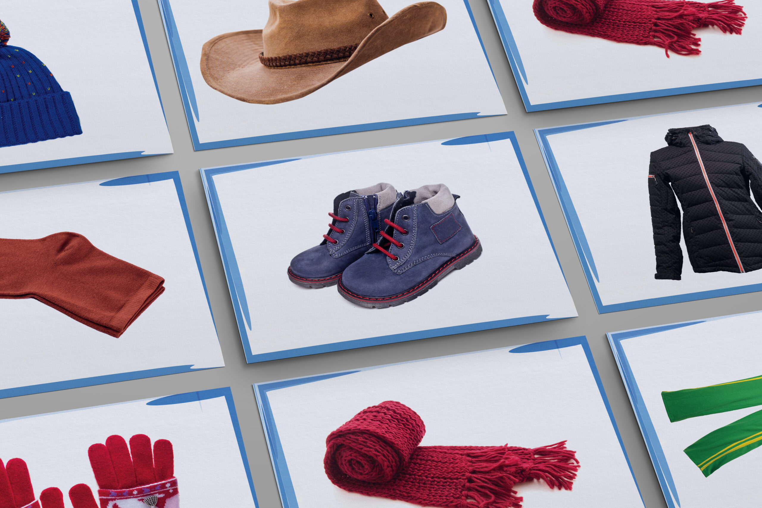 Clothes Ubrania – Katry Prezentacyjne dla Nauczycieli Angielskiego - obrazek 2