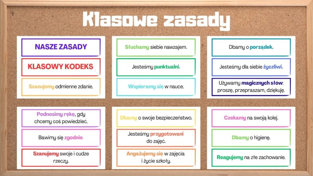 Klasowe zasady