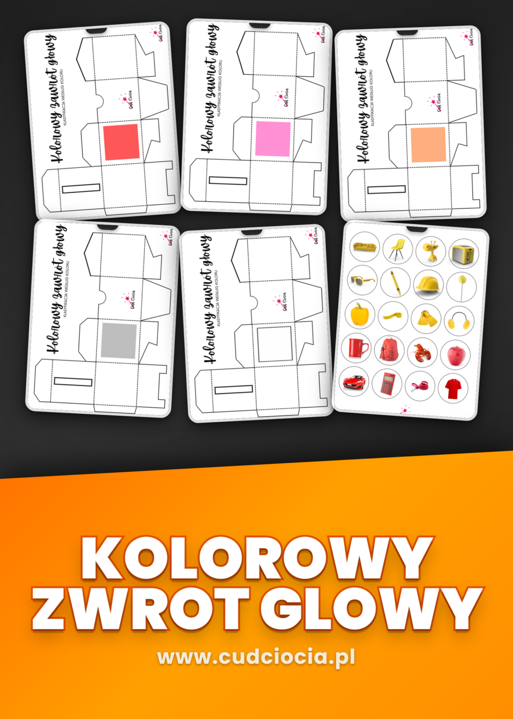 Kolorowy Zawrót Głowy — Klasyfikacja Według Koloru (11 Pudełek, PDF)