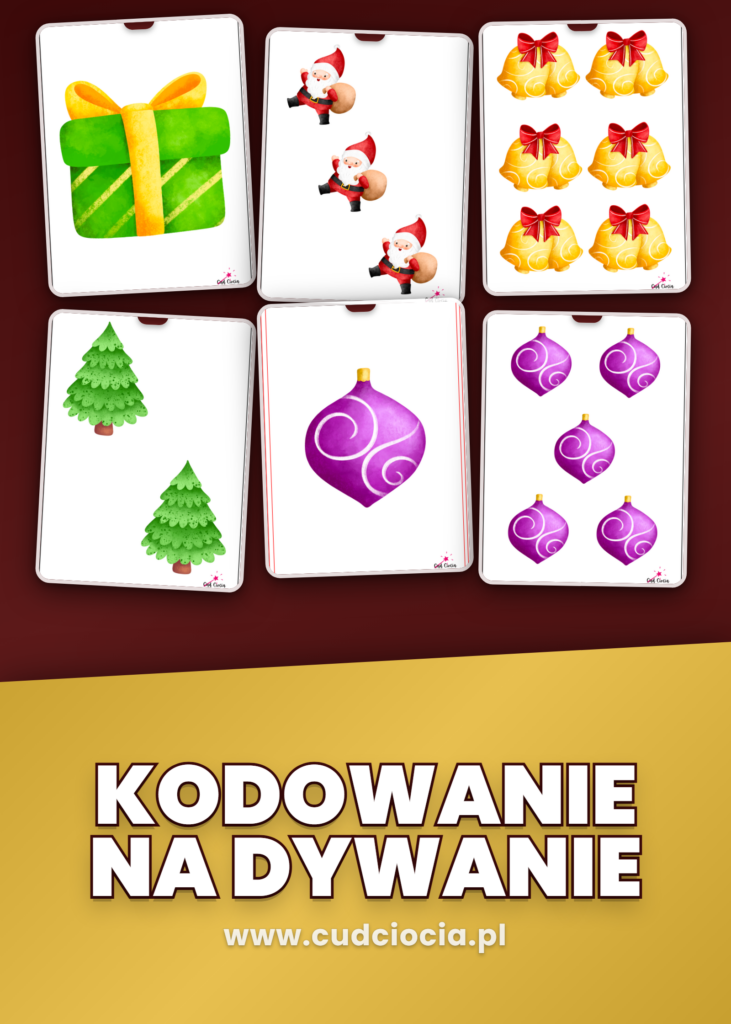 Kodowanie na Dywanie — Święta (Boże Narodzenie, 49 Stron)