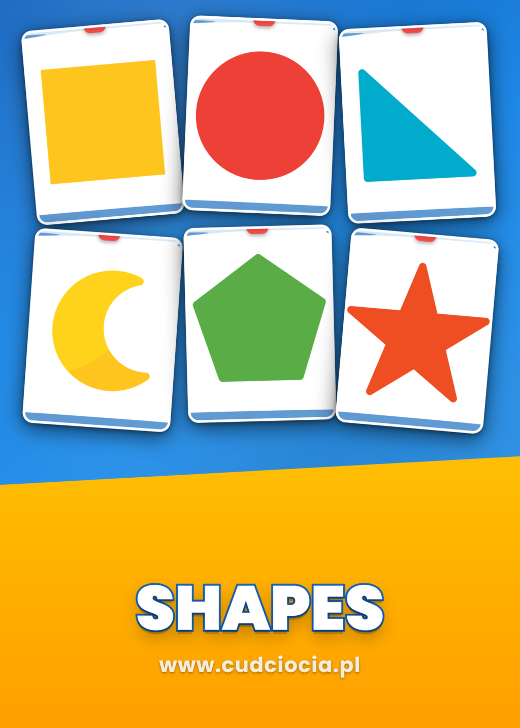 Kształty – Karty Prezentacyjne ANG