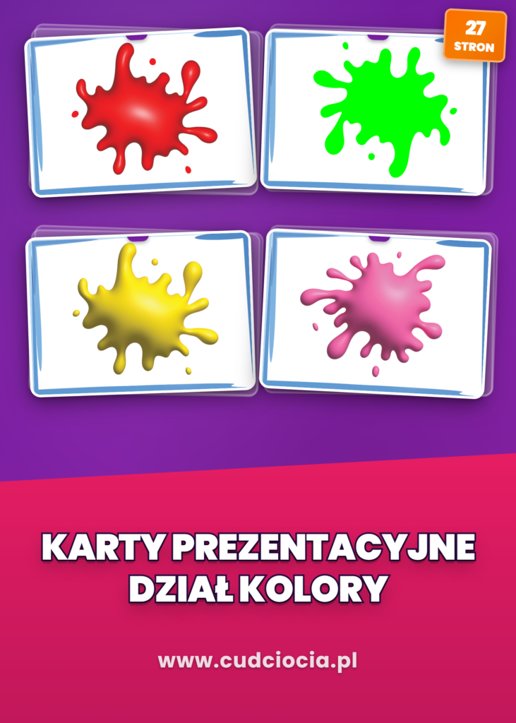 Colors – Karty Prezentacyjne ANG
