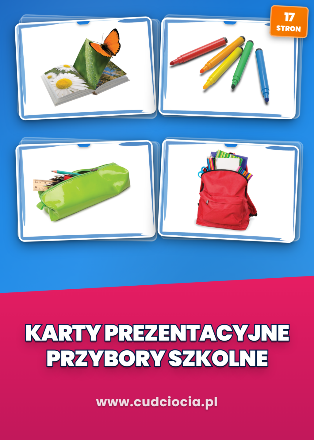 School Objects – Karty Prezentacyjne