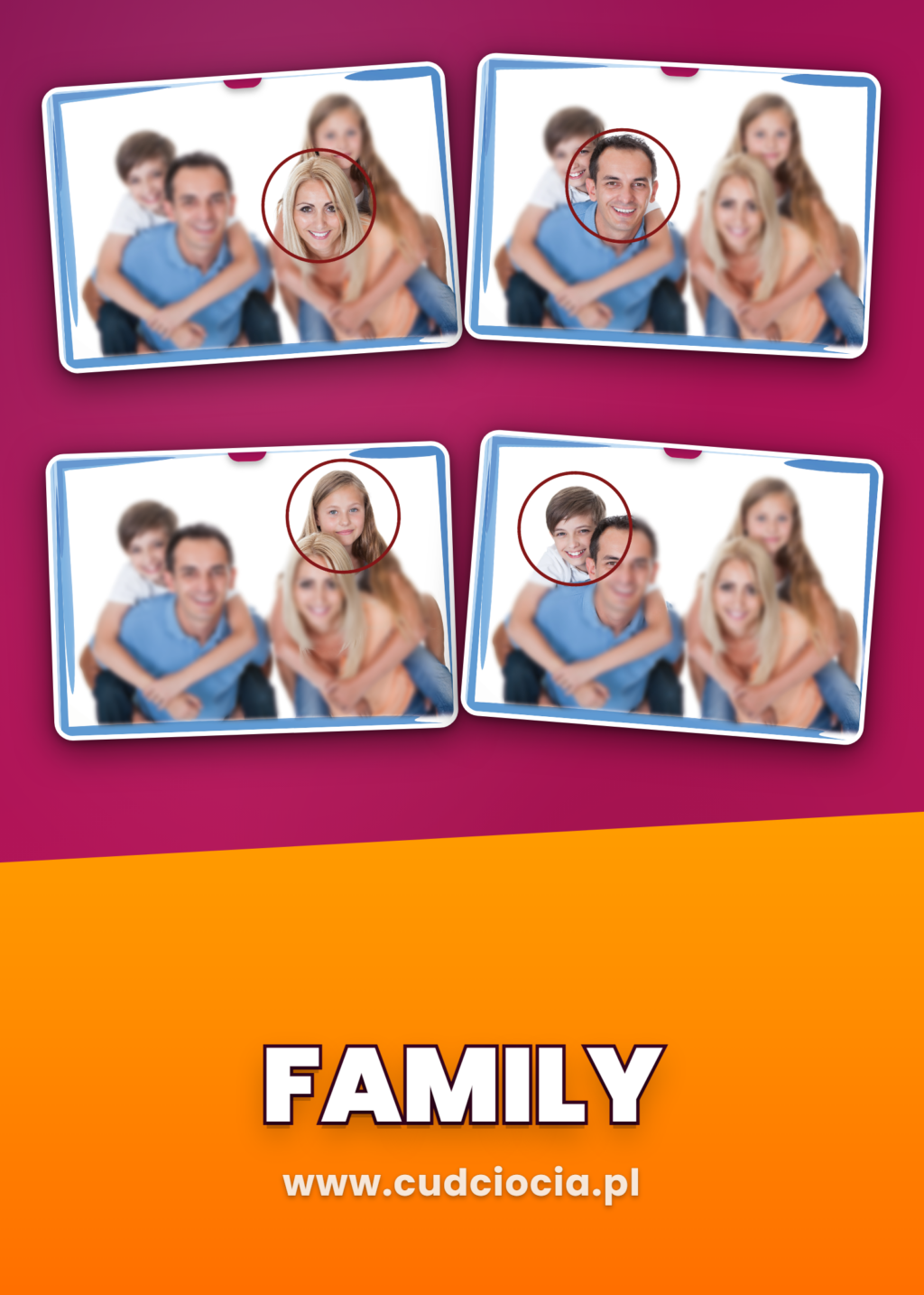 Rodzina – Karty Prezentacyjne ANG