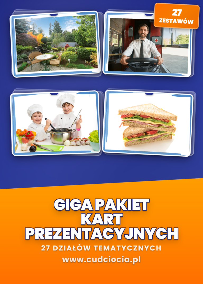 Mega Pakiet — 27 Zestawów Flashcardów ANG