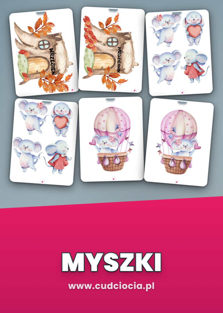Myszki — Kalendarz Urodzin do Sali