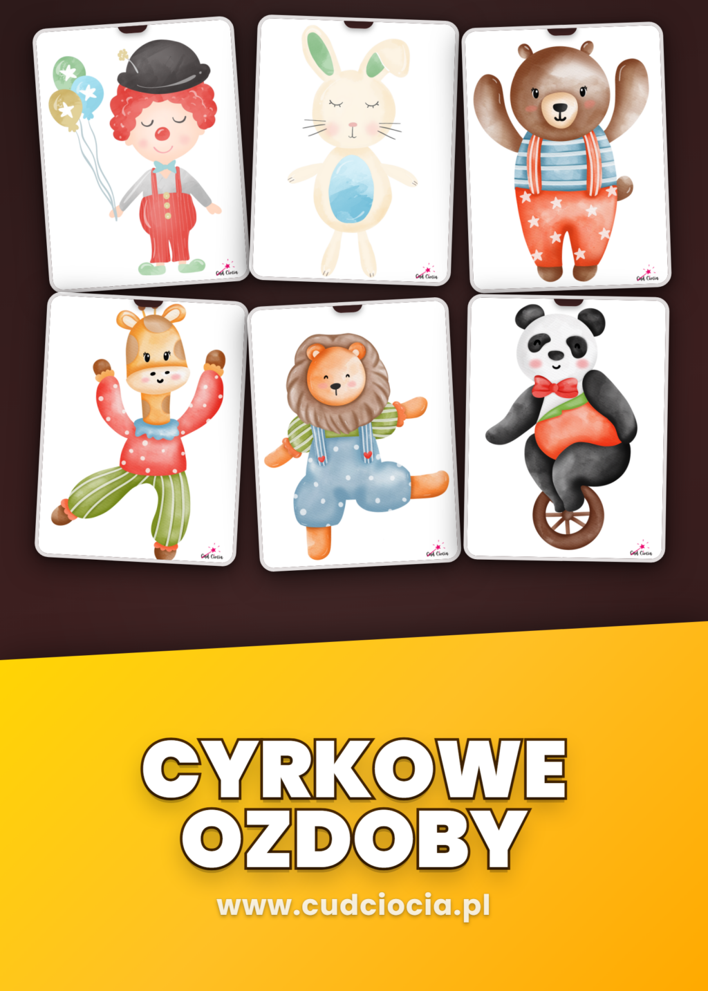 Dekoracje Karnawałowe — Cyrk w Przedszkolu (51 stron)