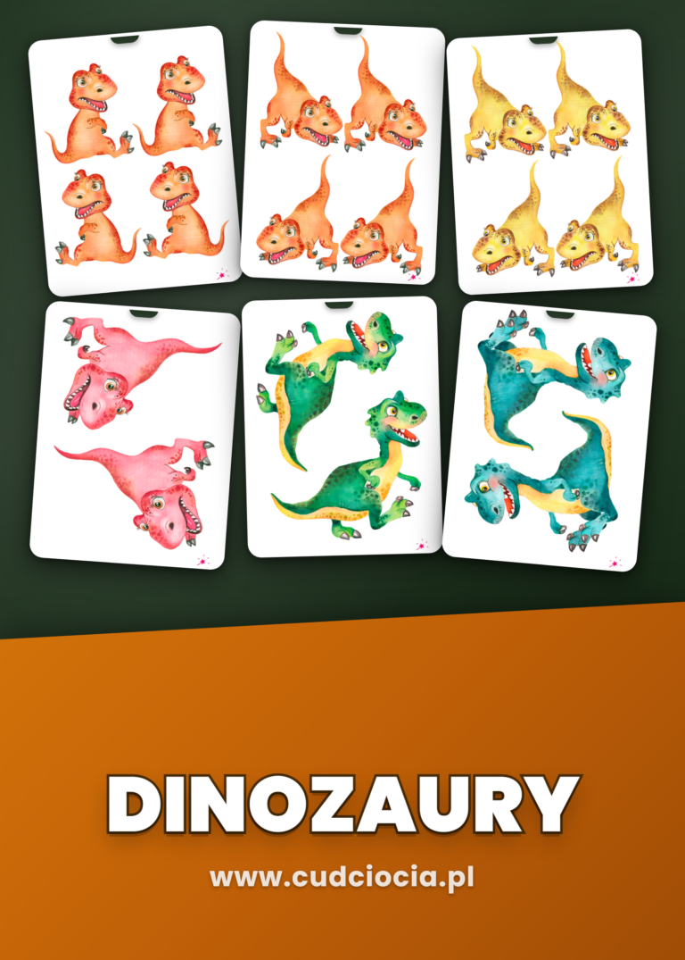 Dinozaury — Kalendarz Urodzin do Sali