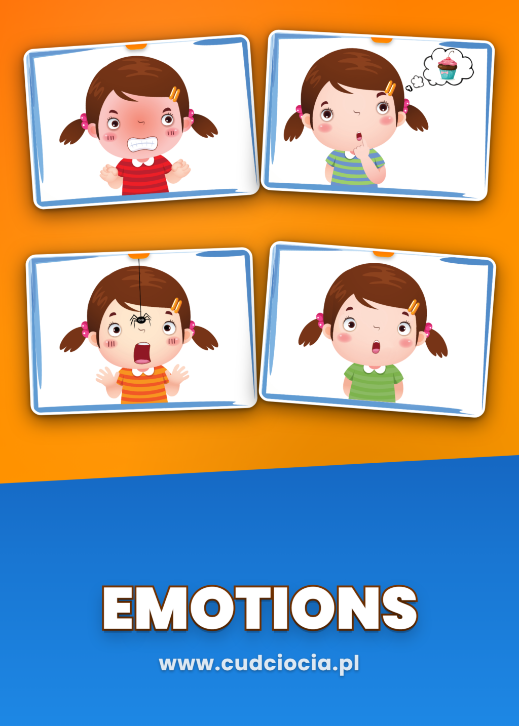 Emocje – Karty Prezentacyjne ANG
