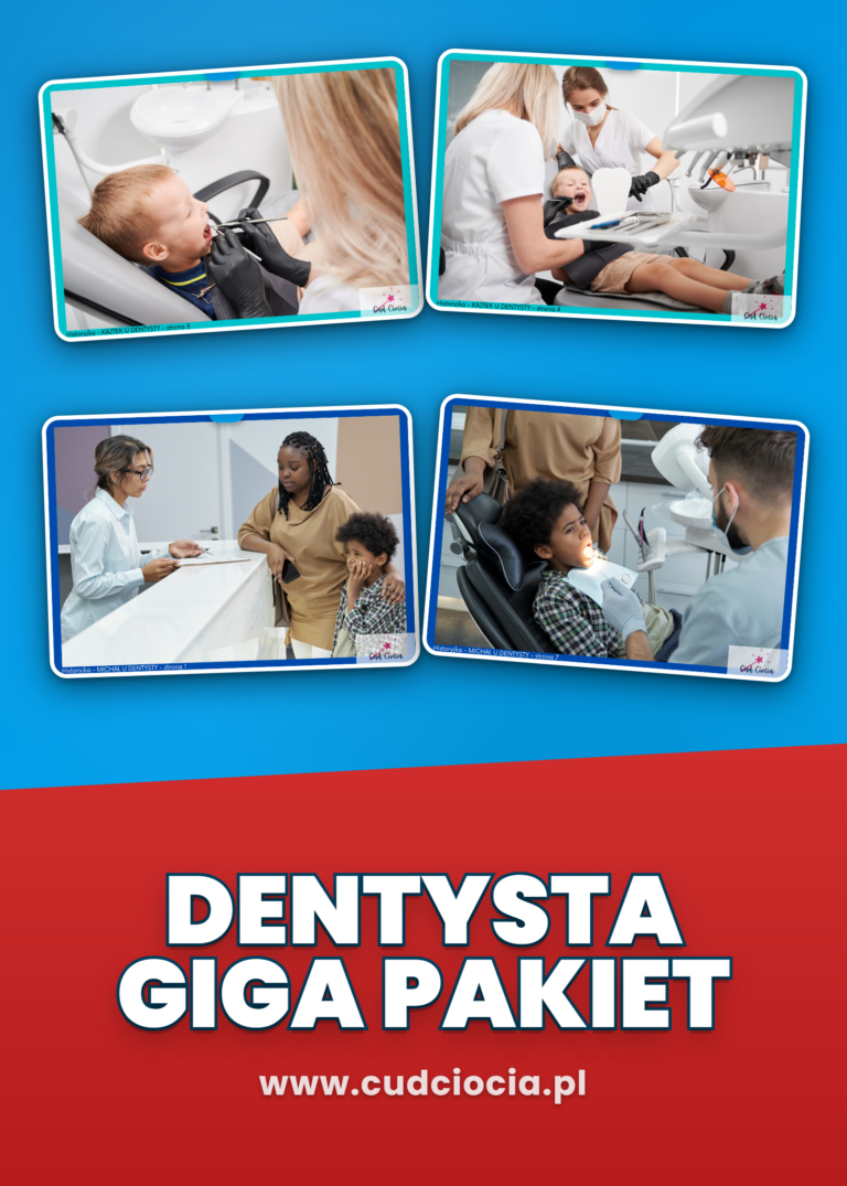 Pierwsza wizyta u dentysty – GIGA PAKIET
