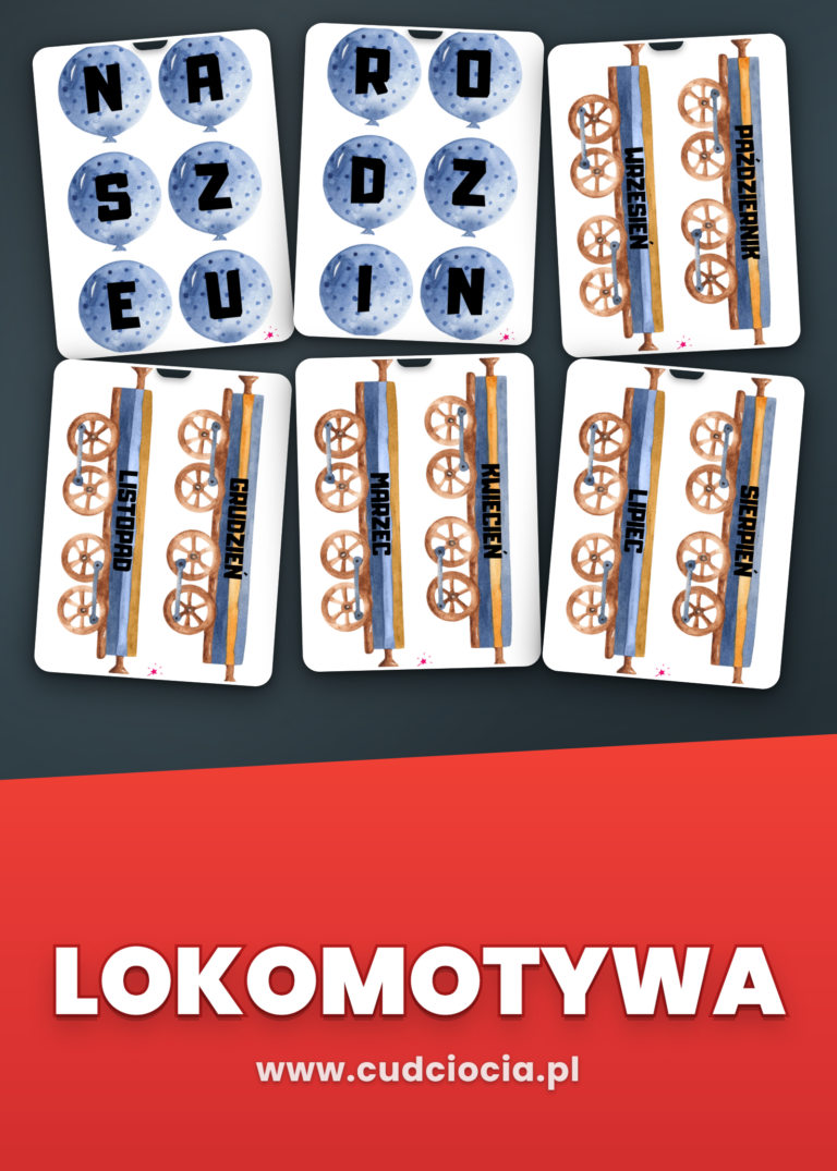 Lokomotywa — Kalendarz Urodzin do Sali