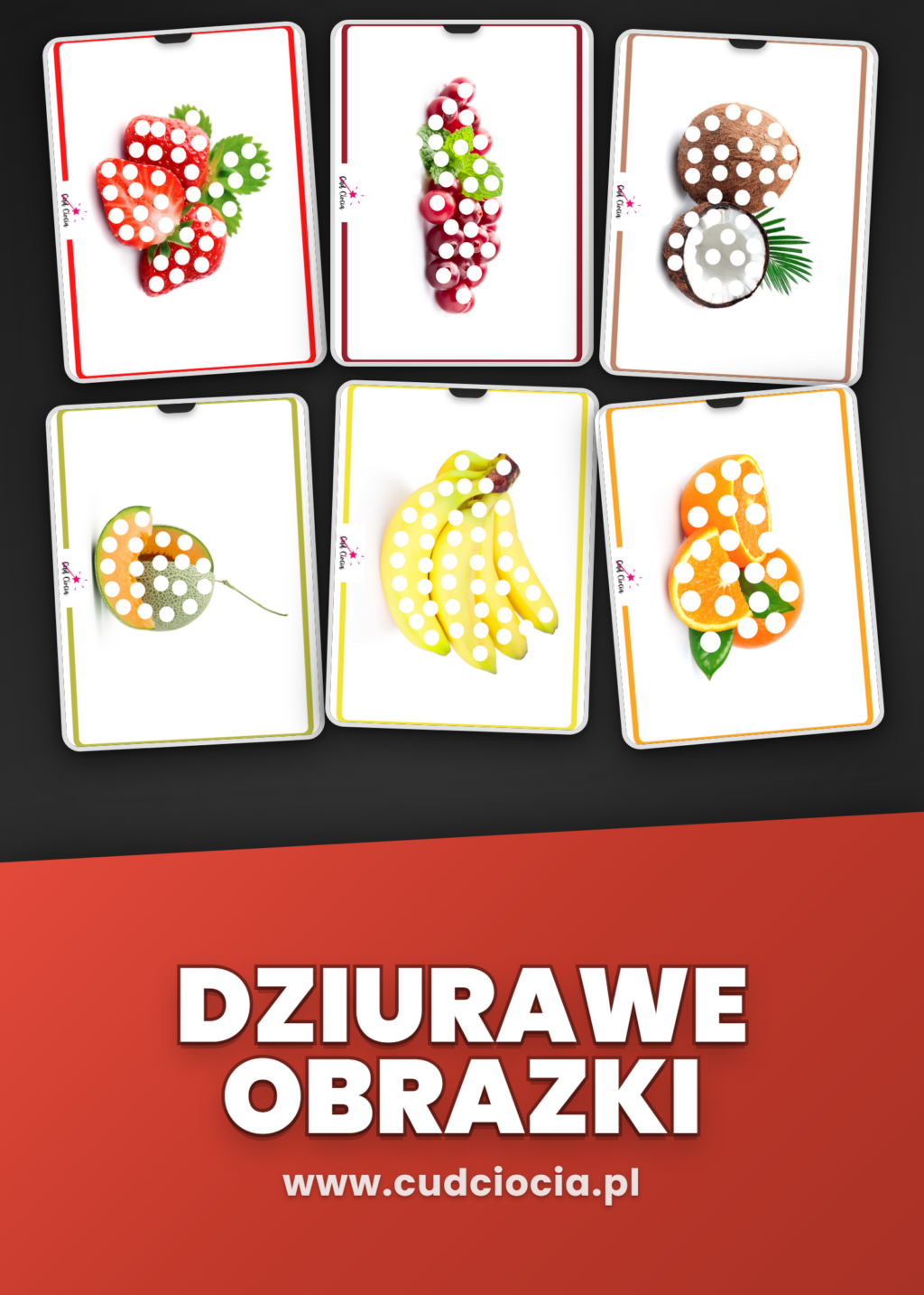 Owoce - DZIURAWE OBRAZKI