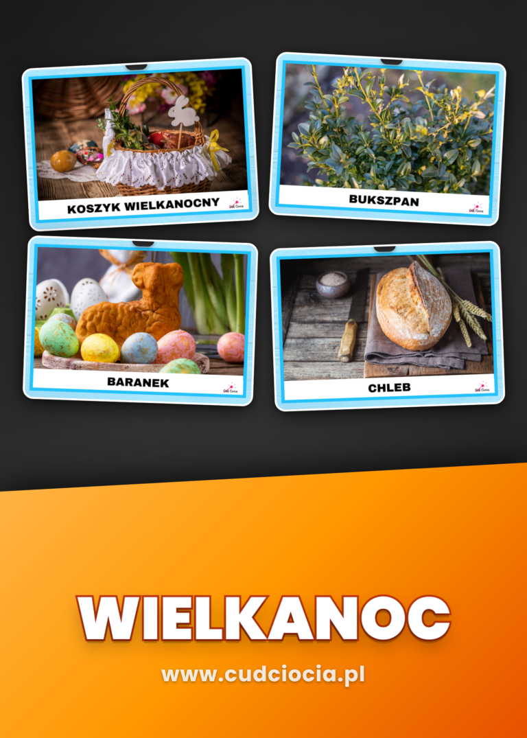 Wielkanoc — Karty Dydaktyczne