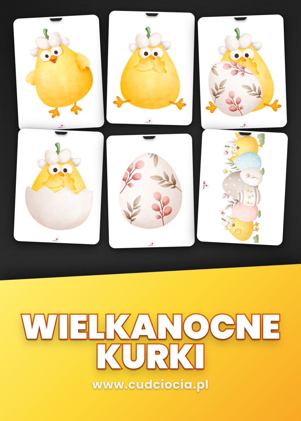 Wielkanocne Kurki - DEKORACJE