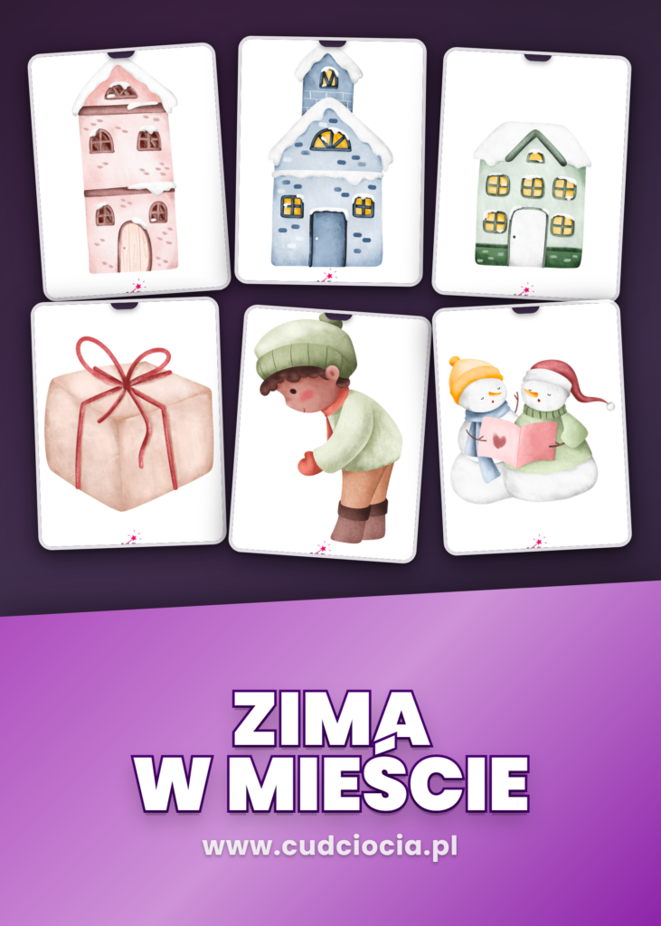 Zima w mieście - DEKORACJE