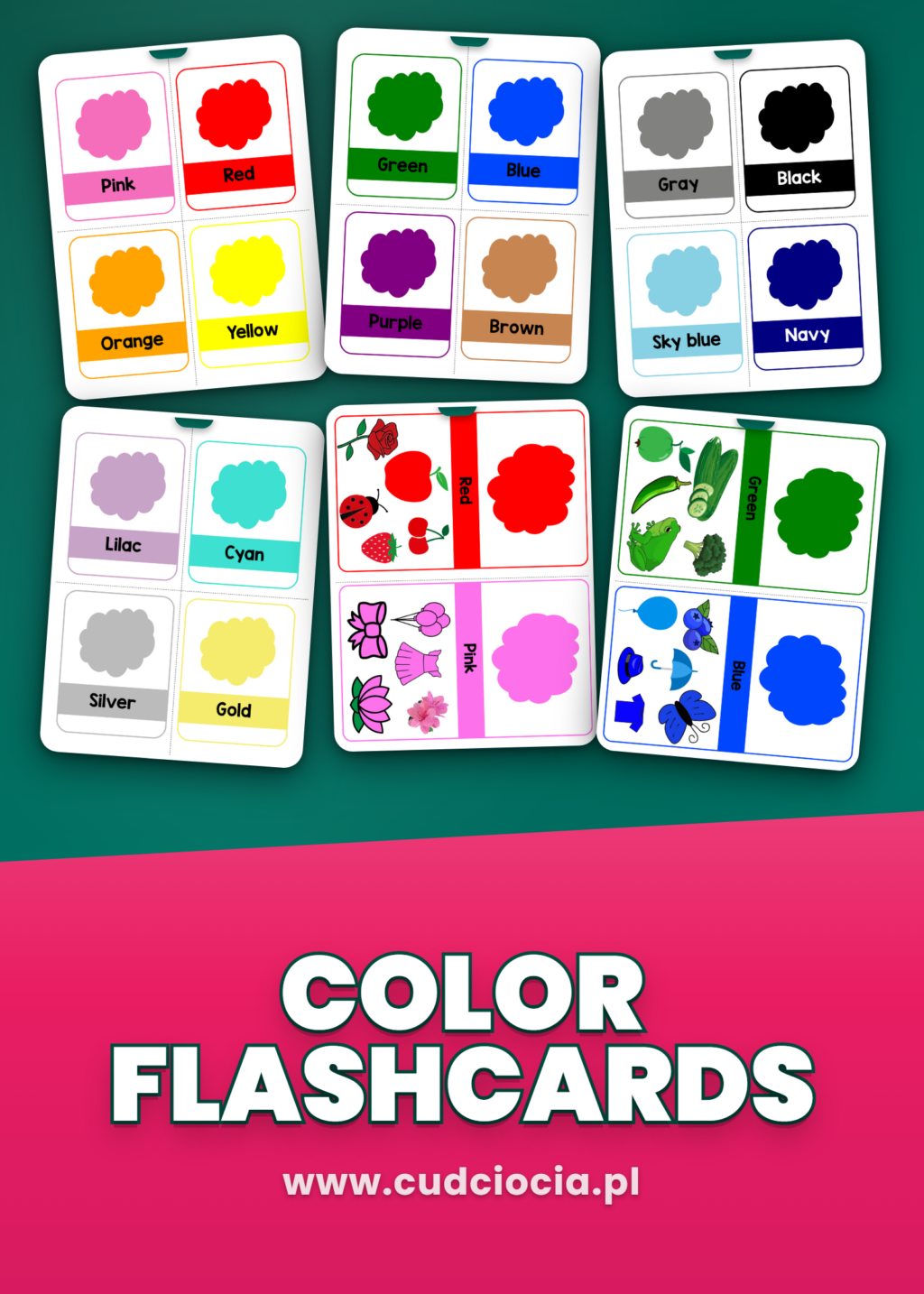 Colors – Karty Prezentacyjne ANG