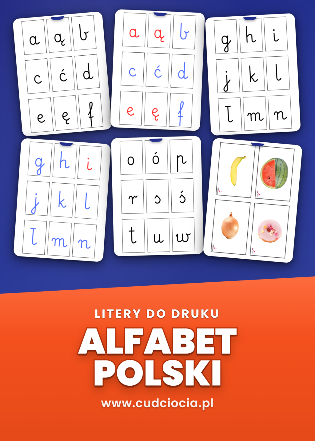 Alfabet Polski – Litery Do Druku